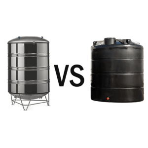 مقایسه مخزن گالوانیزه و مخزن پلی اتیلن