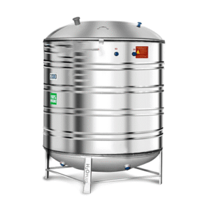 تانکر آب فلزی پایهدار