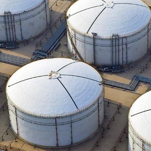 انواع مخازن سقف ثابت