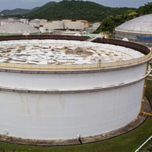 تست و بازرسی مخزن سقف ثابت