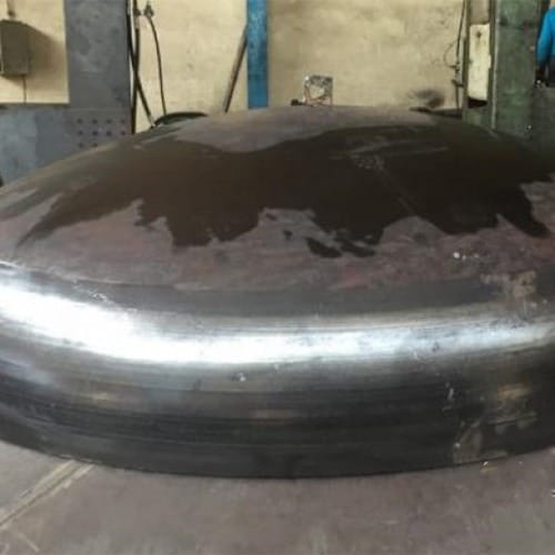 ساخت عدسی مخازن به رو ش گرم و پرس لبه