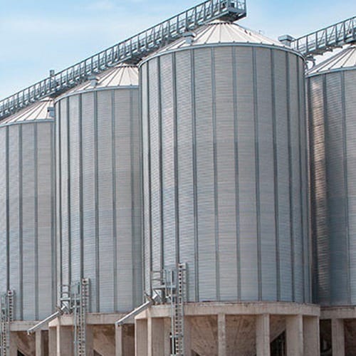 سیلوی فلزی پیچ و مهره ای