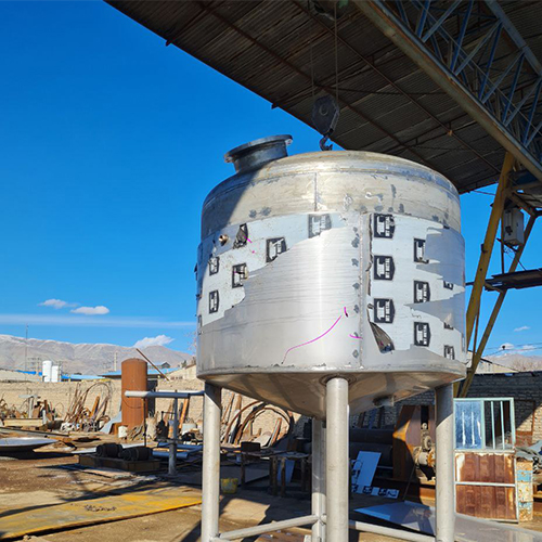 فروش مخزن استیل دوجدارهه