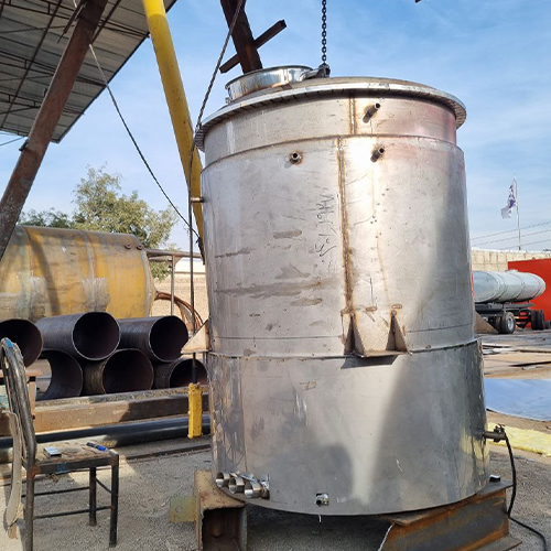 مخزن استیل تک جدار و دوجدارر