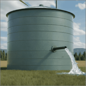 مخزن باد پمپ آب