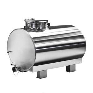 مخزن حمل شیر با کندانسور و خنک‌کننده